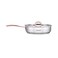 Arshia Stainless Steel Fry Pan with 2Lid 24cm