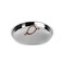 Arshia Stainless Steel Fry Pan with 2Lid 28cm