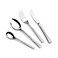 Arshia Stainless Steel Cutlery Set 50pcs Silver Matte