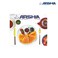 Arshia Stainless Steel Cutlery Sets 50pcs Silver