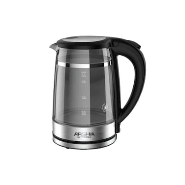 Arshia Double Layered Glass Kettle 1.7L