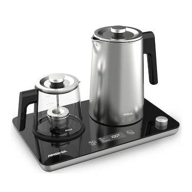 Arshia Tray Kettle Silver