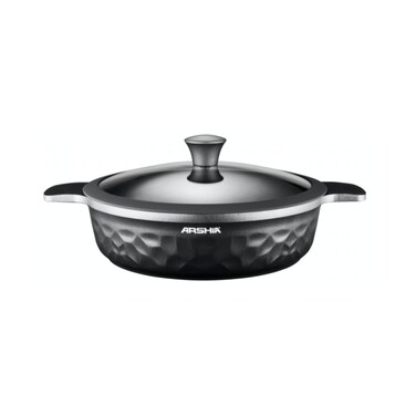 Arshia Fry Pan with Double Handle Lid 32cm