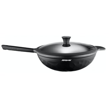 Arshia Wok Pan with Lid 32cm