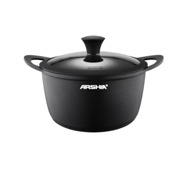 Arshia Casserole With Lid 20cm Black
