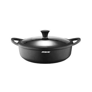 Arshia FryPan With Double Handle Lid 32cm