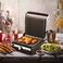 Arshia Smart Grill Pro 2000 W &ndash; 180&deg; Flat-Open Electric Table Grill with Stone-Grain Coating