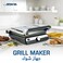 Arshia Smart Grill Pro 2000 W &ndash; 180&deg; Flat-Open Electric Table Grill with Stone-Grain Coating