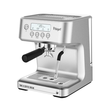 Flugel Digital Espresso Machine 1400 Watts Power and 14-Month Warranty