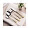 Arshia Stainless Steel cutlery Set 95pcs Silver &amp; Gold