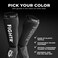 FIGHTR&reg; Shin Guards - Ideal Fit and Padding   shin Protection for Kicks in Kickboxing, MMA, Muay Thai and Other Combat Sports
