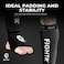 FIGHTR&reg; Shin Guards - Ideal Fit and Padding   shin Protection for Kicks in Kickboxing, MMA, Muay Thai and Other Combat Sports
