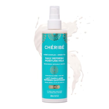 Cheribe Ch&eacute;rib&eacute; Daily Refresh Moisture Milk - Chebe ComplexGreen Tea, 8.5 fl oz
