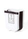Hanging Trash Bin Compact Collapsible Garbage Pail for Kitchen or Bathroom Drawers