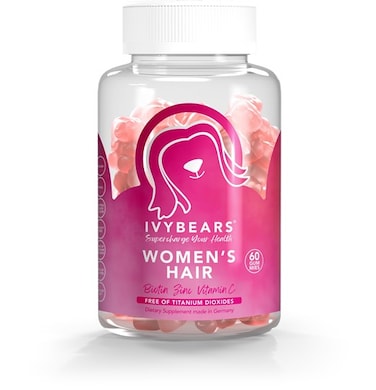 IVYBEARS WOMEN`S HAIR VITAMINS 60 GUMMIES
