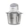 Arshia Electric Chopper 3L (White) with Two Versatile Bowls