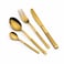 Arshia 86pcs Gold Cutlery Set