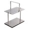 Arshia 48-piece Silver Cutlery Stand with Stand