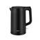 Arshia 1.7L Electric Kettle Black, Fast Boil Hot Water Kettle for Tea &amp; Coffee