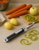 Arshia Fruit and Vegetable Peeler, Stainless Steel Blade, Chrome Finish