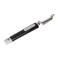 Arshia Fruit and Vegetable Peeler, Stainless Steel Blade, Chrome Finish