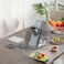 ARSHIA 4‑in‑1 Foldable Vegetable Slicer &amp; Grater with Safety Guard &amp; Storage Container