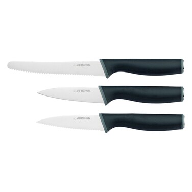Arshia 3-Piece Stainless Steel Knife Set
