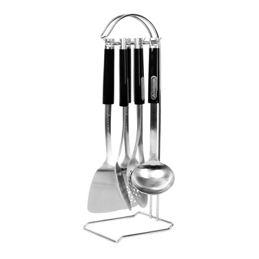 Arshia 7-Piece Stainless Steel Utensil Set, Complete Kitchen Tool Set