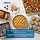Arshia 9-Piece Premium Non-Stick Bakeware Set &ndash; Carbon Steel with Ceramic Coating for Perfect Baking