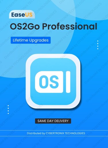 EaseUS OS2Go Professional  1Device For Lifetime   Digital License   Same Day Delivery