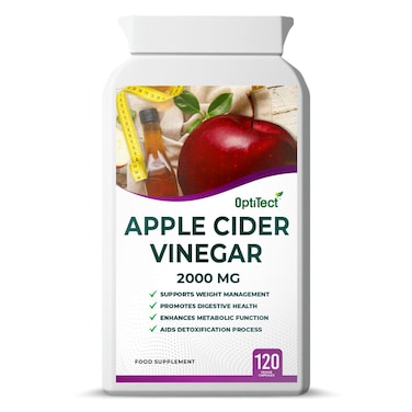 Optitect Apple Cider Vinegar, 120 Veggie Capsules