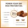 Laperva Collagen Chocolate Protein Bar, Caramel Brownie Flavor, Box Of 12 Bars, 34% Protein, 7g Collagen, High Fiber, No Added Sugar