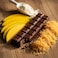Healthy Loyalty Dubai Chocolate Protein White Chocolate With Mango &amp; Kunafa, Box Of 20 Pieces, 9% Protein, No Added Sugar, Vegetarian-Friendly, Guilt-Free Treat