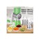 Rotary Vegetable Grater and Slicer &ndash; Manual Drum Cutter with Handle, Stainless Steel Blades