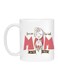 Are The Best Mom Printed Coffee Mug White/Red/Pink