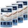 MUSA MUSA Cotton Pillow Protectors - Soft, Zippered, Anti-Allergic Pillow Covers, Pack of 4 (50 x 70cm)