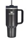 Quencher H2.0 FlowState Vacuum Insulated Tumbler &acirc;&euro;&ldquo; 40oz Black Stainless Steel Travel Mug with Leakproof Lid &amp; Straw   Double-Walled Design Keeps Drinks Hot for 7 Hours &amp; Cold for 24 Hours   Durable, Portable &amp; Perfect for Coffee, Iced Tea, Smoothies, Water &amp; On-the-Go Hydration