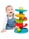 Baybee Baby Ball Tower for Toddlers, Ball Drop and Roll Swirling Tower with 4 Tier &amp; 3 Balls   Educational Development Activity Toys for Kids   Ball Tower Ramp Toys for Baby 1 2 3 4 Years