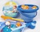 7-in-1 Sand Toys Set for Kids - Multi-Purpose Beach Play Set Blue