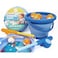 CompacToys 7-in-1 Sand Toys Set &ndash; Foldable Bucket &amp; Full Sand-Play Kit for Beach, Sandbox, Garden or Outdoor Fun, Compact Travel-Friendly Sand Set for Toddlers and Kids