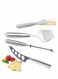 Cheese Knife Set with Handle Steel Stainless Include Cheese Wire Cutter, Cheese Spreader, Cheese Slicer and 4 Holes Cheese Knife&acirc;&euro;&brvbar;
