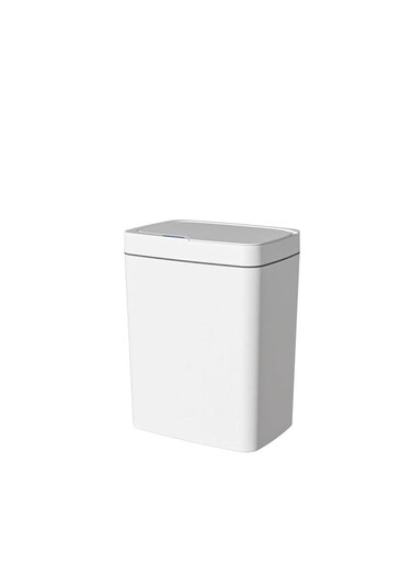 Automatic Bathroom Trash Can, Smart Garbage Can with Lid Small Trash Bin, Motion Sensor Trash Can Touchless, 18L Kitchen Trash Can Slim Waste Basket for Bedroom, Bathroom, Kitchen