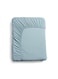 Home Essential Solid Fitted Sheet 200x200+33cm - Blue