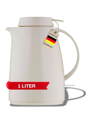 Helios Servitherm Vacuum Jug White 1 Litre