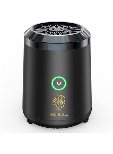 ACHAS Electric Incense Burner Rechargeable USB Arab Bakhoor Muslim Aroma Diffuser Incense Holder for Car and Home Office