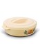3500ml Stainless Steel Inner Insulated Casserole Hotpot in Cream Beige Floral Design, Thermal Food Warmer Serving Dish Container for Kitchen and Dining Table