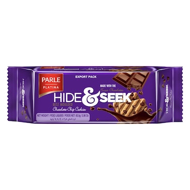 Parle Hide &amp; Seek Chocolate Chip Cookies, 82.5g