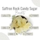 Awafi Mill Saffron Rock Candy Sugar (Nabat) - Crystalized Sugar with Saffron   Exquisite Saffron-Infused Nabat Delights (Bottle of 50 gram / 1.7 Oz)