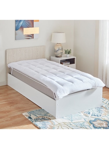 Box Nova Microfibre Single Mattress Topper 200 x 4 x 90 cm