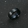 Men Ring, Ring Size:9 (Black)